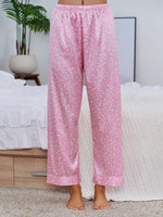 Pijama Longo Corações Pontilhados