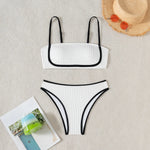 Biquíni Hot Pants Cintura Alta Costiera