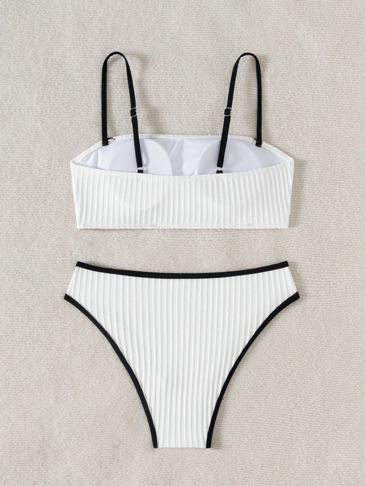 Biquíni Hot Pants Cintura Alta Costiera