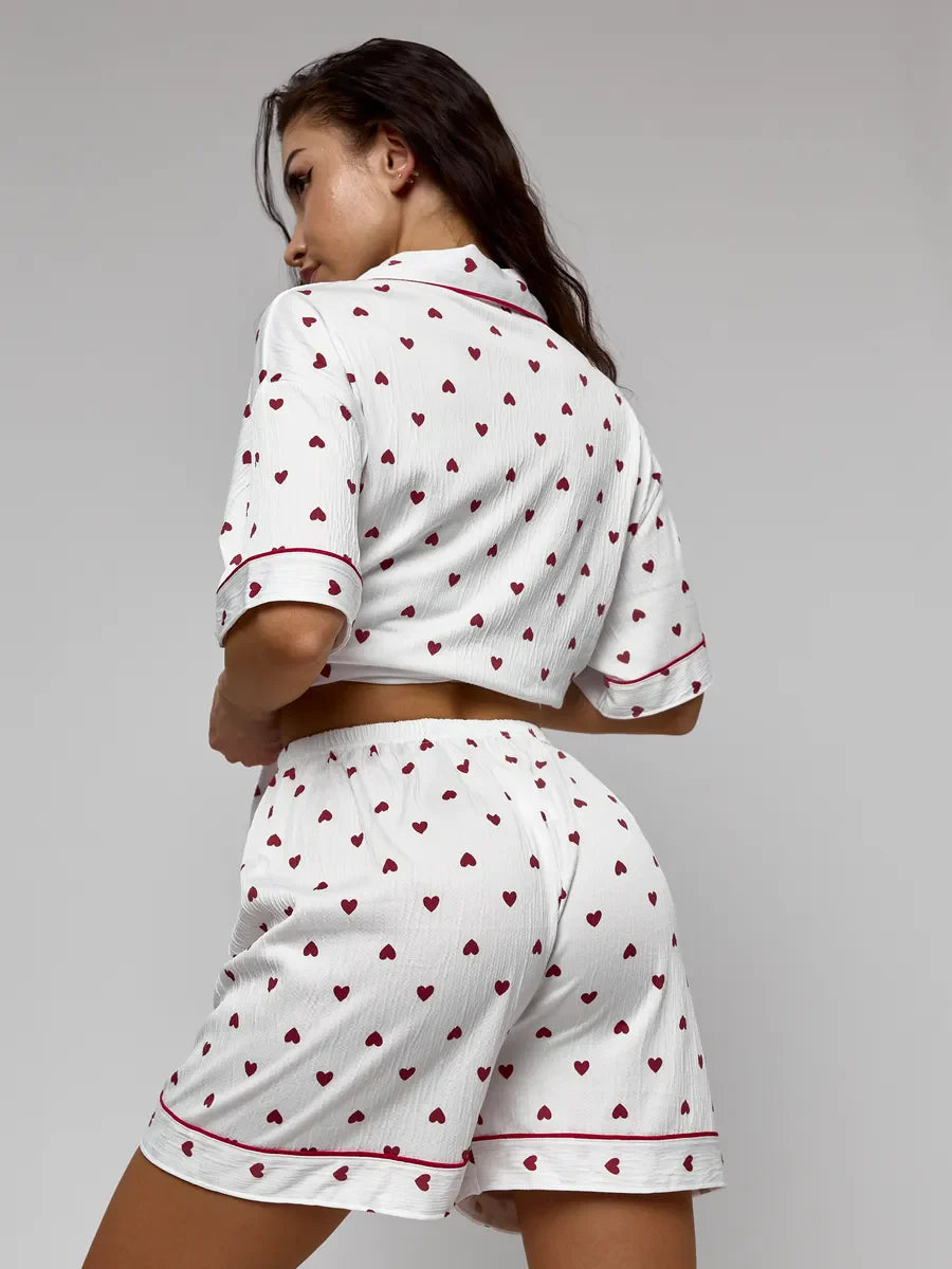 Pijama Corações do Amanhecer
