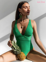 Maiô Belladonna Verde Esmeralda