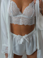 Conjunto BabyDoll e Robe Wild Lace Neve
