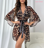 Robe Leopardo™ | Dama de Honra (Translúcido)