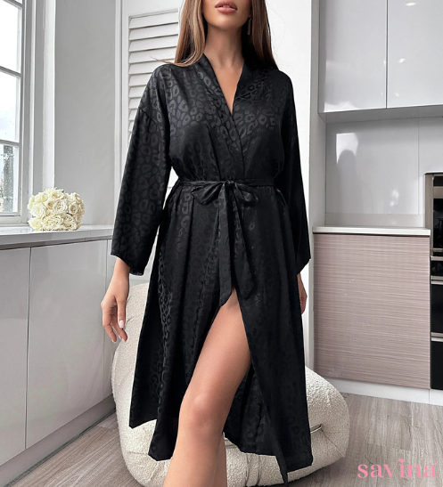 Robe Onça fina™ | Clássico e Elegante (Black Panther)