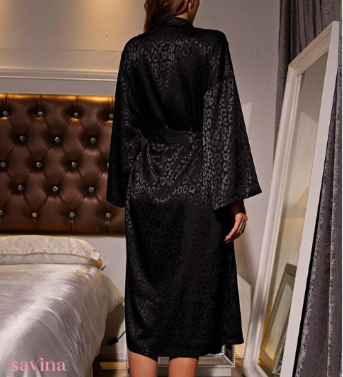 Robe Onça fina™ | Clássico e Elegante (Black Panther)